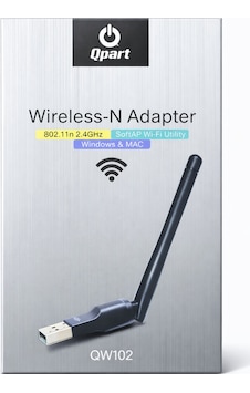 Qpart Tek Antenli Usb Wifi Adaptör