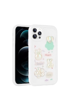 Apple Uyumlu iPhone 12 Pro Max Kılıf Kabartma Figürlü Parlak Toys Silikon Kapak Apple Uyumlu iPhone 12 Pro Max Kılıf Kabartma Figürlü Parlak Toys Silikon Kapak