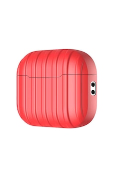 Apple Uyumlu AirPods Pro 2 Zore Airbag 30 Şeritli Bavul Tasarımlı Kılıf 001 Apple Uyumlu AirPods Pro 2 Zore Airbag 30 Şeritli Bavul Tasarımlı Kılıf 001