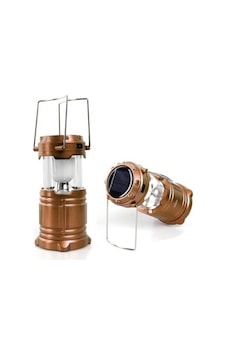 Güneş Enerjili Kamp Lambası, 6 Led, 1w, Taşınabilir Ve Çevre Dostu Çok Renkli - 886478726 Çok Renkli