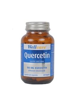 Wellcare Quercetin 100 Mg 60 Kapsül Wellcare Quercetin 100 Mg 60 Kapsül