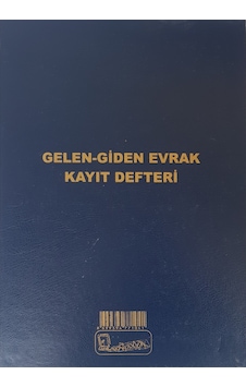 Kocaoluk Gelen Giden Evrak Defteri Ciltli