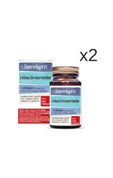 Sorvagen Niacinamide Collagen Hyaluronic Acid 60 Tablet X2 Adet Sorvagen Niacinamide Collagen Hyaluronic Acid 60 Tablet X2 Adet