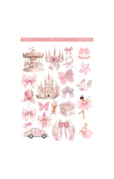 1 Sayfa Prenses Temalı Sticker 12x17 Cm Bullet Journal, Scrapbook, Ajanda Ve Planlayıcı İçin Diğer 1 Sayfa Prenses Temalı Sticker 12x17 Cm Bullet Journal, Scrapbook, Ajanda Ve Planlayıcı İçin Diğer