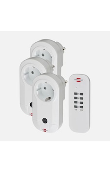 Brennenstuhl Rcs1000 Comfort 3'lü Uzaktan Kumandalı Priz Set