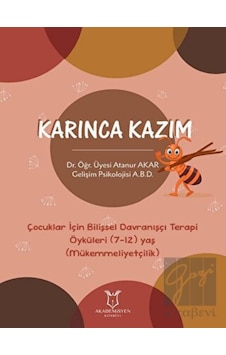 Karınca Kazım - Akademisyen Kitabevi Karınca Kazım - Akademisyen Kitabevi