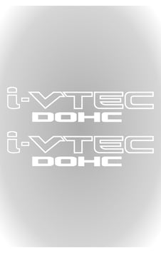 2 Adet Honda I-vtec Dohc Oto Sticker Araba Sticker Beyaz 30 X 7 Cm 2 Adet Honda I-vtec Dohc Oto Sticker Araba Sticker Beyaz 30 X 7 Cm