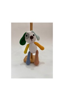 El Yapımı Amigurumi Köpek Oyuncak Renkli Kulak Örgü Bebek & Çocuk Hediyesi 21cm Nane + Sarı Kulak El Yapımı Amigurumi Köpek Oyuncak Renkli Kulak Örgü Bebek & Çocuk Hediyesi 21cm Nane + Sarı Kulak