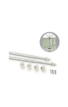 Briz Çubuğu 2 Adet 80 - 100 CM Alüminyum Perde Çubuğu Briz Çubuğu 2 Adet 80 - 100 CM Alüminyum Perde Çubuğu