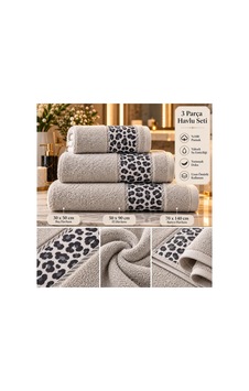Slc Home 3lü Banyo Havlu Seti / Nakışlı Hamam Seti %100 Pamuk 3 Farklı Boy Kahverengi - 939964782 Kahverengi Slc Home 3lü Banyo Havlu Seti / Nakışlı Hamam Seti %100 Pamuk 3 Farklı Boy Kahverengi - 939964782 Kahverengi