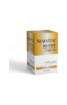 Newvital Biotin 60 Tablet X2 Adet Newvital Biotin 60 Tablet X2 Adet