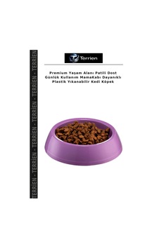 Premium Yaşam Alanı Patili Dost Günlük Kullanım Mamakabı Dayanıklı Plastik Yıkanabilir Kedi Köpek