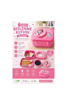 Renkli Kız Beslenme Kutusu 2 Bölmeli 1 Adet Fixpoint 6899 İki Bölmeli Beslenme Kabı Yemek Saklama Kabı Taşınabilir Pembe Renkli Kız Beslenme Kutusu 2 Bölmeli 1 Adet Fixpoint 6899 İki Bölmeli Beslenme Kabı Yemek Saklama Kabı Taşınabilir Pembe