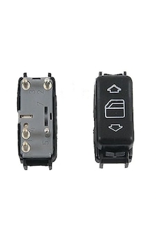 Mercedes W124 Cam Düğmesi Ön Sol 1989-1993 1248209010 Mercedes W124 Cam Düğmesi Ön Sol 1989-1993 1248209010