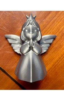 Yılbaşı Temalı Yılbaşı Ev Süsü Mini Figür 3d Baskı 12cm Gri Renk Yılbaşı Temalı Yılbaşı Ev Süsü Mini Figür 3d Baskı 12cm Gri Renk