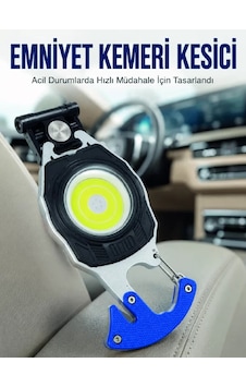 Şarjlı Acil Durum Feneri Elektronik Çakmak Tornavida Ve Emniyet Kemeri Kesicili Taşınabilir El Feneri 10c Şarjlı Acil Durum Feneri Elektronik Çakmak Tornavida Ve Emniyet Kemeri Kesicili Taşınabilir El Feneri 10c