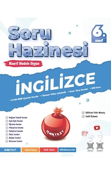 Nartest Yayınevi 6. Sınıf İngilizce Soru Hazinesi Nartest Yayınevi 6. Sınıf İngilizce Soru Hazinesi