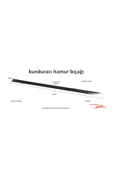 Kunduracı Hamur Bıçağı İnce Uzun Ayakkabıcı Tamir Bıçağı Falçata Kunduracı Hamur Bıçağı İnce Uzun Ayakkabıcı Tamir Bıçağı Falçata