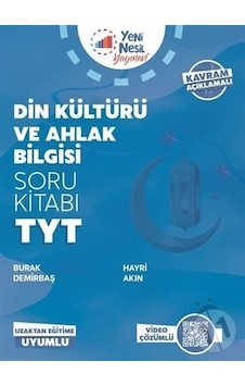 Yeni Nesil Yayınları Tyt Din Kültürü ve Ahlak Bilgisi Soru Kitabı Yeni Nesil Yayınları Tyt Din Kültürü ve Ahlak Bilgisi Soru Kitabı