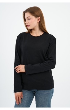 Alexander Gardi Bisiklet Yaka Basic Likralı Sweatshırt Wk25512-wn Siyah Alexander Gardi Bisiklet Yaka Basic Likralı Sweatshırt Wk25512-wn Siyah