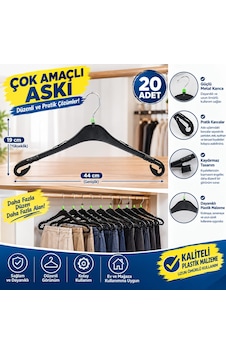 Elbise Askısı 20 Adet Elbise Askısı 20 Adet
