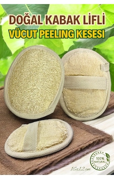 Em Amanos Beauty Oval Doğal Kabak Lifi Vücut Peeling Kesesi Em Amanos Beauty Oval Doğal Kabak Lifi Vücut Peeling Kesesi