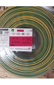 Prysmian H07V-K Sarı Yeşil 10 Mm Nyaf Çok Telli Topraklama Kablo