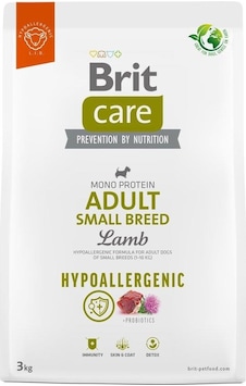 Brit Care Hypo-Allergenic Kuzulu Küçük Irk Yetişkin Köpek Kuru Maması 3 KG Brit Care Hypo-Allergenic Kuzulu Küçük Irk Yetişkin Köpek Kuru Maması 3 KG