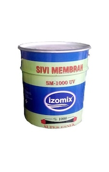 İZOMİX Kauçuk Esaslı Sıvı Membran Sm 1000 Uv 18 Kg