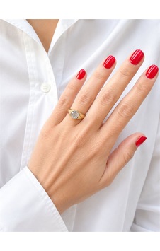 Taşlı Oval Tasarım Gold Renk Bijuteri Yüzük Ayarlanabilir Şık Kadın Yüzüğü Çok renkli Taşlı Oval Tasarım Gold Renk Bijuteri Yüzük Ayarlanabilir Şık Kadın Yüzüğü Çok renkli