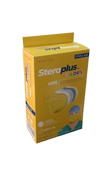 Steraplus Colors Ffp2 5 Katmanlı Telli N95 Maske 10'lu Steraplus Colors Ffp2 5 Katmanlı Telli N95 Maske 10'lu