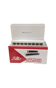 8 Port 10 / 100 Mbit Internet Hub Hup Çoğaltıcı Ethernet Switch Kablo Dağıtıcı Splitter