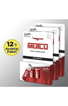 Alkalin Aaa İnce Kalem Pil, 1,5 V Lr03 , 12 Li Paket Alkalin Aaa İnce Kalem Pil, 1,5 V Lr03 , 12 Li Paket