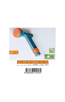 Medalyan Md-13 Ayarsız Sulama Tabancası Süzek 1/2 Lux Recor- 10'li Paket Diğer Medalyan Md-13 Ayarsız Sulama Tabancası Süzek 1/2 Lux Recor- 10'li Paket Diğer