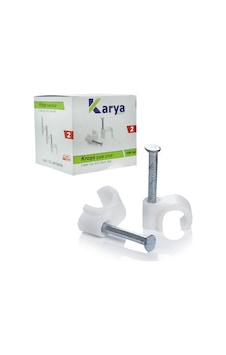 Karya 2 Numara 6 Mm Çelik Çivili Kroşe 100'lü Paket