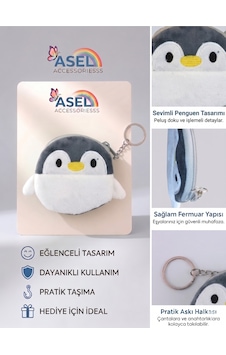 Asel Aksesuar Sevimli Hayvan Ve Karakter Figürlü Peluş Kancalı Mini Çocuk Cüzdanı Ve Çanta Aksesuarı - 9 Farklı Model Asel Aksesuar Sevimli Hayvan Ve Karakter Figürlü Peluş Kancalı Mini Çocuk Cüzdanı Ve Çanta Aksesuarı - 9 Farklı Model