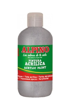 Alpıno Dv-0135 250 Ml Akrilik Metalik Boya Gümüş