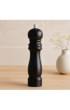 Siyah Ahşap Tuz Ve Baharat Öğütücü - Büyük Ø4.5 Cm X 19.5 Cm Çok Renkli Siyah Ahşap Tuz Ve Baharat Öğütücü - Büyük Ø4.5 Cm X 19.5 Cm Çok Renkli