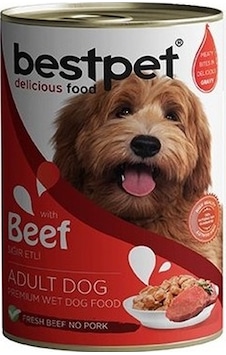 Bestpet Sığır Etli Konserve Yetişkin Köpek Maması 400 G Bestpet Sığır Etli Konserve Yetişkin Köpek Maması 400 G