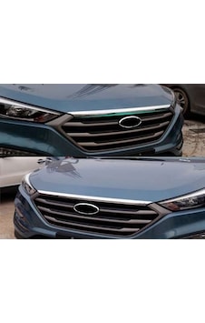 Hyundai Tucson 2015 2020 Ön Kaput Koruma Krom