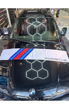 Beyaz Porsche Torpido Havlu Beyaz Porsche Torpido Havlu