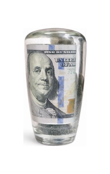 Dolar Vites Topuzu-epoksi Şeffaf Vites Topuzu-100 Dolar Karma