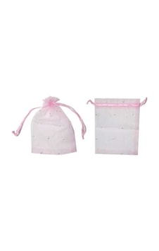 Kına Çerez Kesesi Organze Taşlı 9X12 Cm (50 Adet) Pembe N11.1630 Kına Çerez Kesesi Organze Taşlı 9X12 Cm (50 Adet) Pembe N11.1630