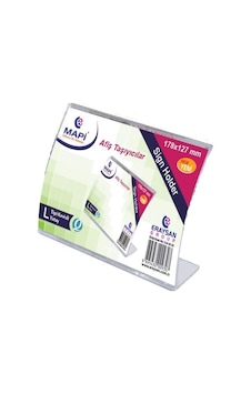 Mapi Afiş Taşıyıcı Plastik L Tipi Yatay 127x178 Mm Mapi Afiş Taşıyıcı Plastik L Tipi Yatay 127x178 Mm