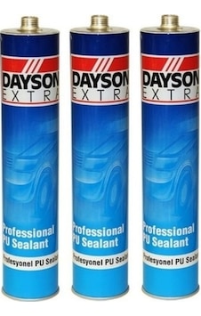 Dayson Extra Mastik Beyaz 280 Gr Yeni Tarihli 3 Adet Dayson Extra Mastik Beyaz 280 Gr Yeni Tarihli 3 Adet