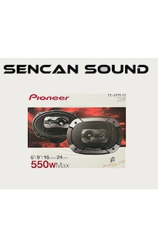 Pioneer Ts-6975 V3 550 Watt 16X24Cm Şampiyon Serisi Oval Hoparlör Pioneer Ts-6975 V3 550 Watt 16X24Cm Şampiyon Serisi Oval Hoparlör