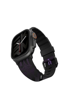 Watch Ultra 49mm Uyumlu Skinarma Phantom Serisi Silikon Kordon Mor Watch Ultra 49mm Uyumlu Skinarma Phantom Serisi Silikon Kordon Mor