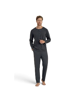 Pijadore Erkek %100 Pamuklu Uzun Kollu Pijama Takımı 2275 Füme Pijadore Erkek %100 Pamuklu Uzun Kollu Pijama Takımı 2275 Füme