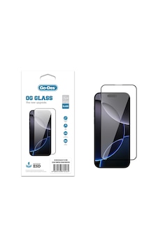 Apple Uyumlu   iPhone 16 Pro Go Des Og Glass Antistatik Temperli Cam Ekran Koruyucu Şeffaf