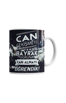 Ayyıldız Can Çekişmeyi Değil Bayrak Kupa Bardak Karışık Ayyıldız Can Çekişmeyi Değil Bayrak Kupa Bardak Karışık